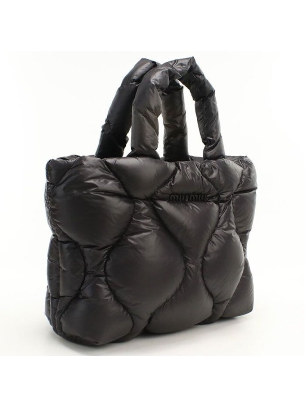 Miu Miu Tote Bag Nylon Down Feather